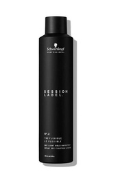 Schwarzkopf Session Label Flexible Dry Light Hold Spray Suchy Lakier do Włosów 500ml