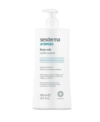 Sesderma Atopises Original Body Milk, Nawilżające i Łagodzące Mleczko do Ciała do Atopowej Skóry, 400ml