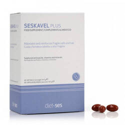 Sesderma Seskavel Plus Food Supplement 60 Capsules, Suplement Diety, 60 tab. Wzmacnia Włosy i Paznokcie