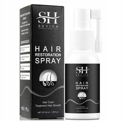 Sevich Hair Restoration Spray, Odsiwiacz w Sprayu Przywraca Naturalny Kolor Włosów i Brody, 30ml