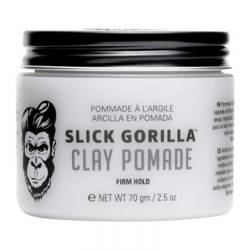 Slick Gorilla Clay Pomade, Glinka, Pasta Matująca Włosy, Mocne Utrwalenie, 70g