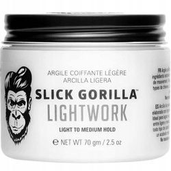 Slick Gorilla Lightwork Medium Hold Clay, Matująca Pasta Nadająca Teksturę, 70g