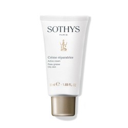 Sothys Active Cream, Regenerujący i Nawilżający Krem do Twarzy z Ekstrakt z Lukrecji, 50ml