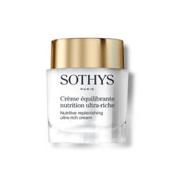 Sothys Ultra Rich Nutrition Cream, Ultra Bogaty Regenerujący Krem do Twarzy, Ujędrnia i Odżywia Skórę, 50ml