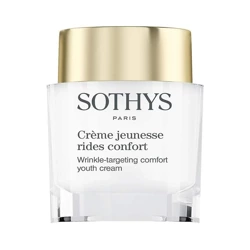 Sothys Wrinkle-Targeting Comfort Youth Cream, Krem Przeciwzmarszczkowy, Odmładzający Skórę, Poprawia Kolor, 50ml