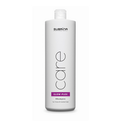 Subrina Professional Care GLOW-PLEX Shampoo ,Szampon Lamelarny, Wygładza i  Nawilża Włosy, 1000ml