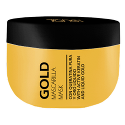 Tahe Keratin Gold Maska Regenerująca z Aktywną Keratyną i Płynnym Złotem 300ml