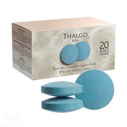 Thalgo Spa Lagoon Bath, Musująca Kostka do Kąpiel, Nawilżająca i Wygładzająca Skórę, 1x 25gr