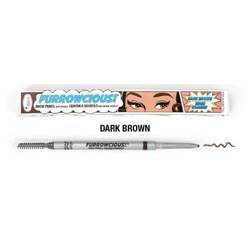 TheBalm Furrowcious Eyebrow Pencil Dark Brown - Kredka do brwi ze szczoteczką, ciemny brąz, 0,13g