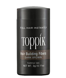 Toppik Hair Building Fibers Black Mikrowłókna Puder Zagęszczający Włosy Czarny 3g
