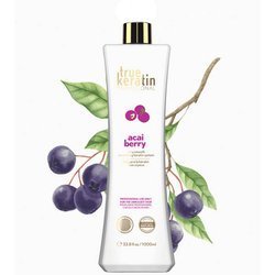 True Keratin Professional Acai Berry, Kuracja Wygładzająca do Włosów Puszących się 1000ml