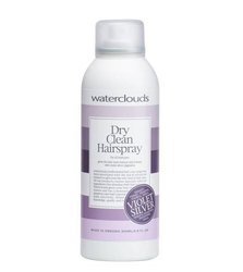 Waterclouds Dry Clean Hairspray Violet Silver, Suchy Szampon Neutralizuje Ciepłe Odcienie w Blond Włosach i Odświeża, 200ml