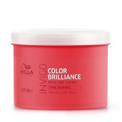 Wella Invigo Brilliance For Fine/Normal Hair Maska do Włosów Farbowanych Cienkich i Normalnych 500ml