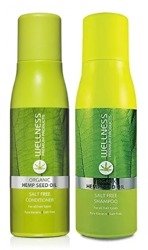 Wellness Gold Cannabis Hemp Seed Oil Zestaw Szampon Odżywka Wzmacniająca i Odżywcza z Konopią i Keratyną 2x 500ml