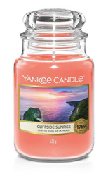 Yankee Candle Large Jar Cliffside Sunrise Wschód Słońca Na Klifie 623g