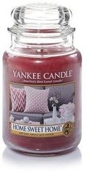 Yankee Candle Large Jar Home Sweet Home Cynamon Świeżo Zaparzona Herbata Przyprawy Świeca Zapachowa 623g