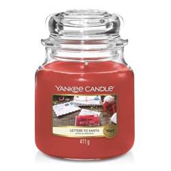 Yankee Candle Large Jar Letters To Santa Świąteczna Duża Świeca Zapachowa, 411g