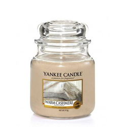 Yankee Candle Mała Świeca Zapachowa Warm Cashmere Ciepły Kaszmir ,411g