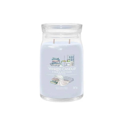 Yankee Candle Signature Large A Calm & Quiet Place, Duża Świeca Sojowa z Dwoma Knotami, 567g