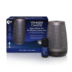 Yankee Candle Sleep Diffuser Starter Kit Bronze Calm Night Elektryczny Odświeżacz Powietrza