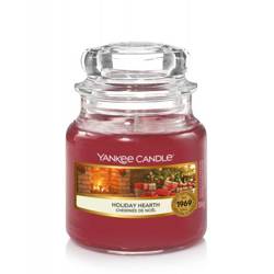 Yankee Candle Small Jar Holiday Hearth Świąteczne Palenisko 104g