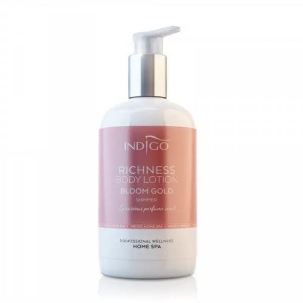 Indigo Richness Body Lotion Bloom Gold Shimmer Balsam do Ciała z
