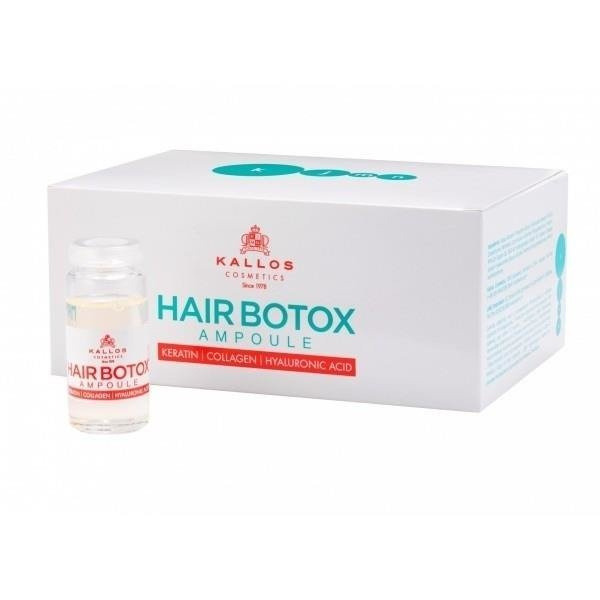 Kallos Hair ProTox Botox, Ampułki Botoks do Włosów Keratyna Kolagen