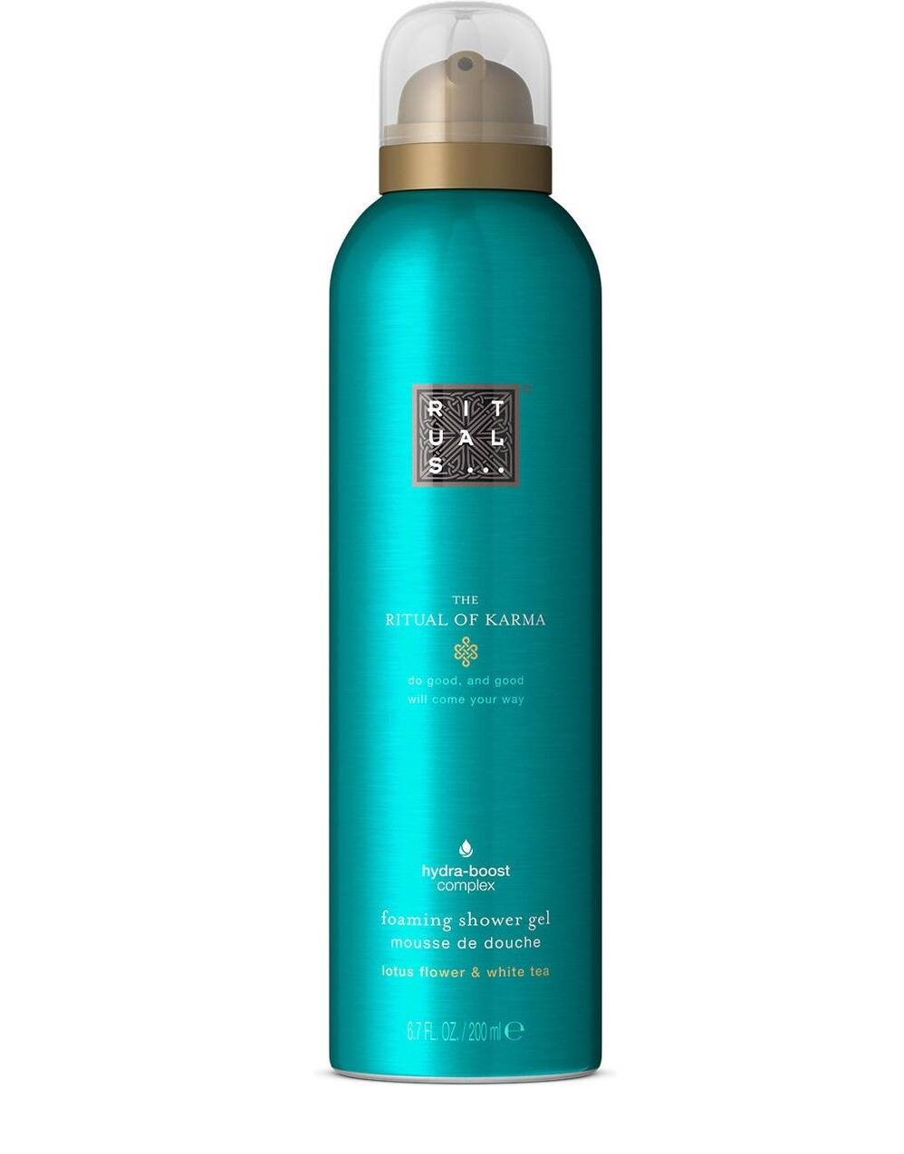 Rituals Of Karma Foaming Shower Gel Lotus Flower & White Te
