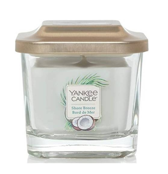 Yankee Candle Medium Square Vessel Shore Breeze Średnia Kwadratowa