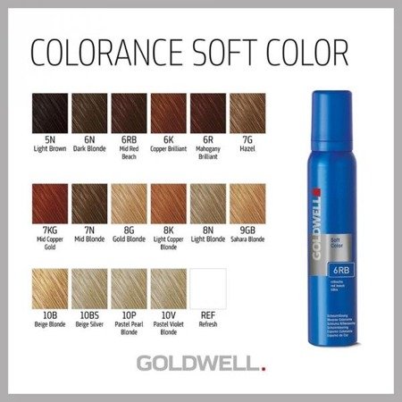 Goldwell Colorance Soft Color Pianka Koloryzująca 125ml 5N Jasny Brąz